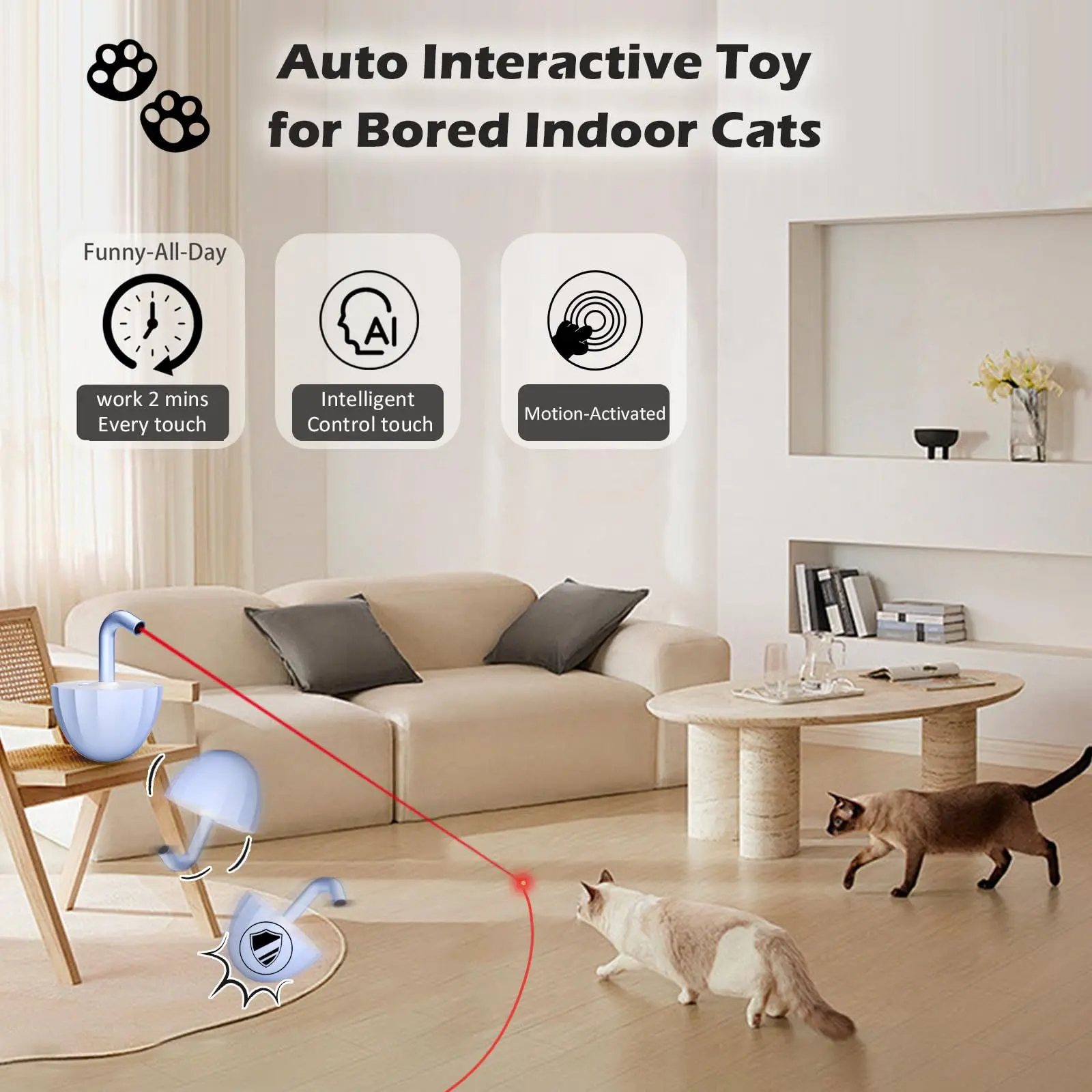 Cat Laser Chase Toy